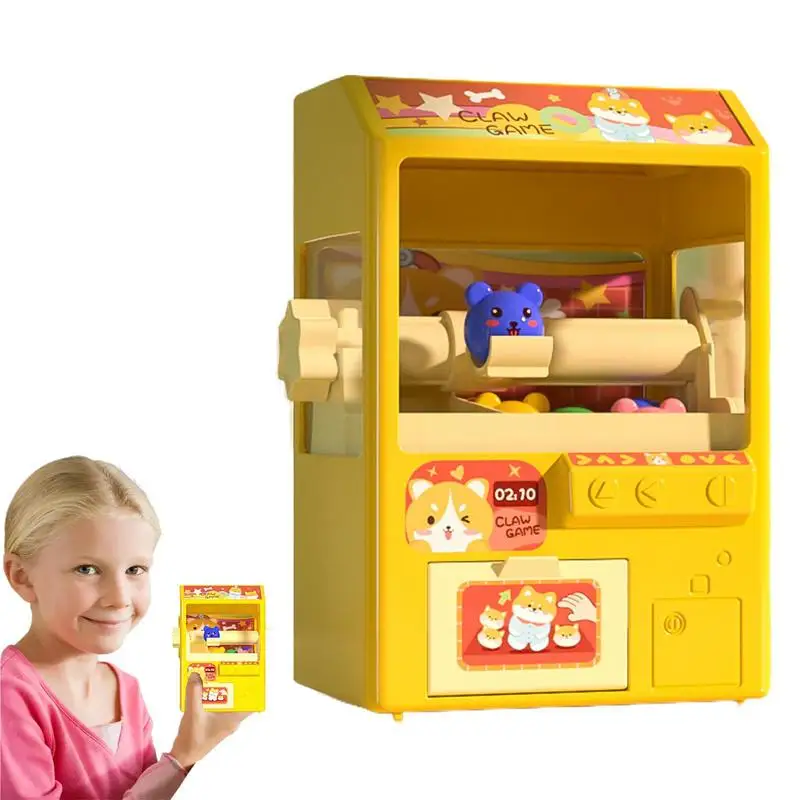 Candy Claw Machine Electronic Kids Claw Machine Toy Mini Arcade Machine