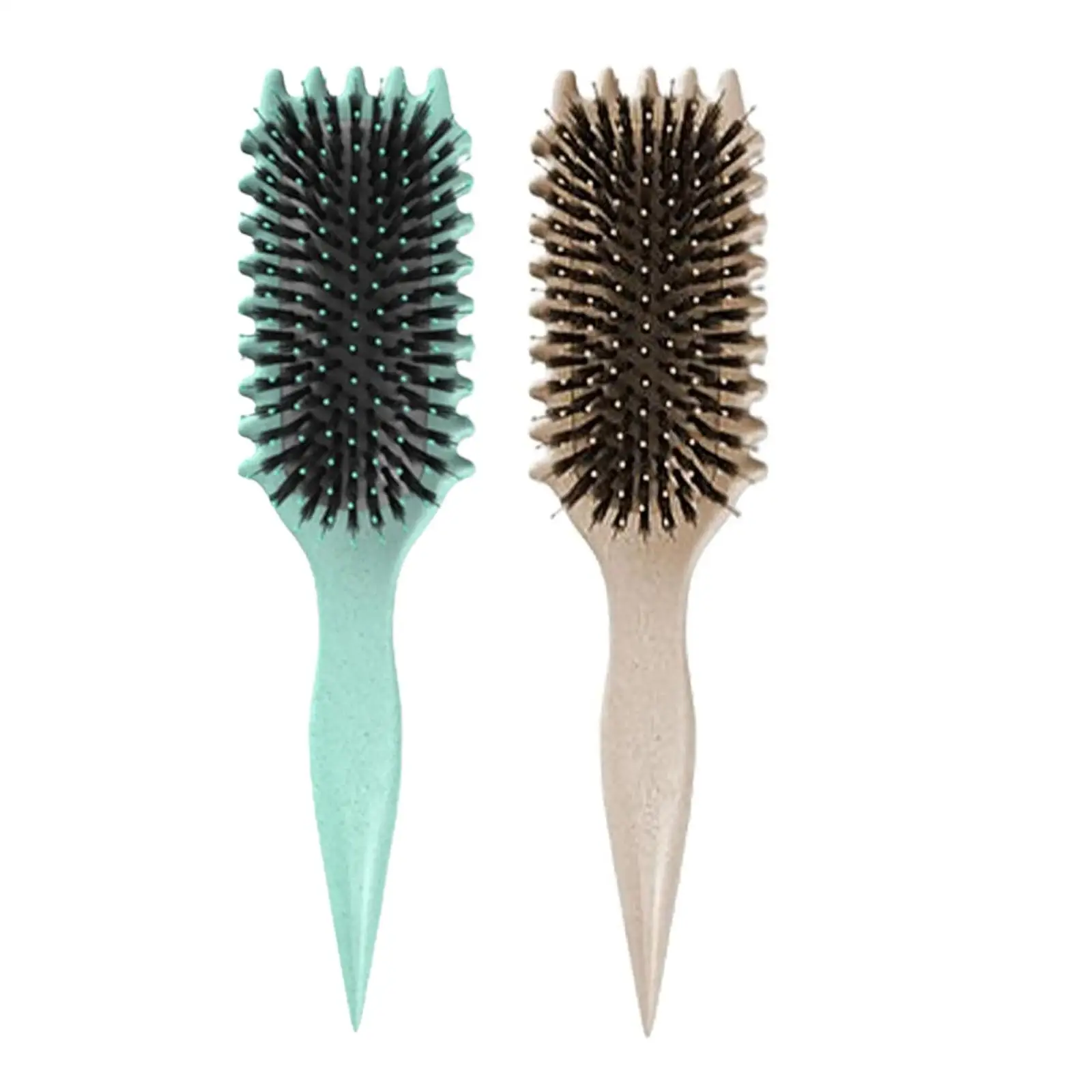 

Curly Hair Brush Professional Shaping Defining Portable Styling Brush Bounce Curl Defining Brush for Girl Men Salon Home Gifts