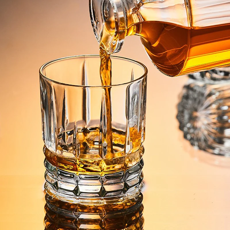 11oz 14oz Wine Glasses Luxury Modern Whiskey Cup Juice Milk Cocktail Drinking Glasses Drinkware Household Party Transparent Cups