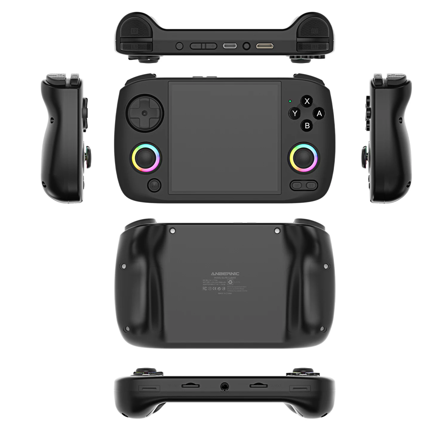 ANBERNIC RG CubeXX Retro Handheld Games Console Linux RGB Joystick Video Gaming Player Supports WIFI HD TV Connection RG Cube XX