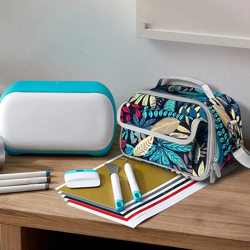 Protective Case For Cricut Joy Machine & Accessories Portable Storage Bag Carrying Case-ABSW 4