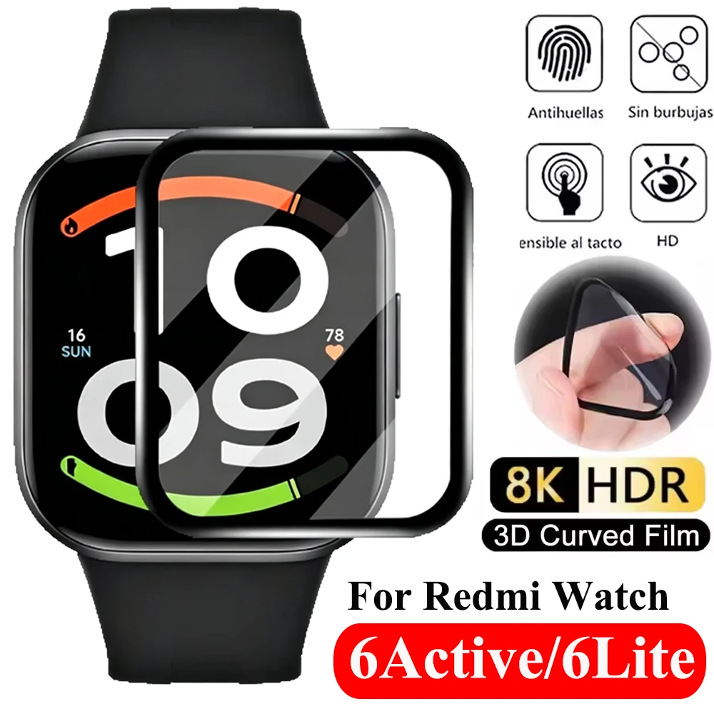 3D Curved Full Coverage Screen Protector for Smartwatch - Maximum Protection Film