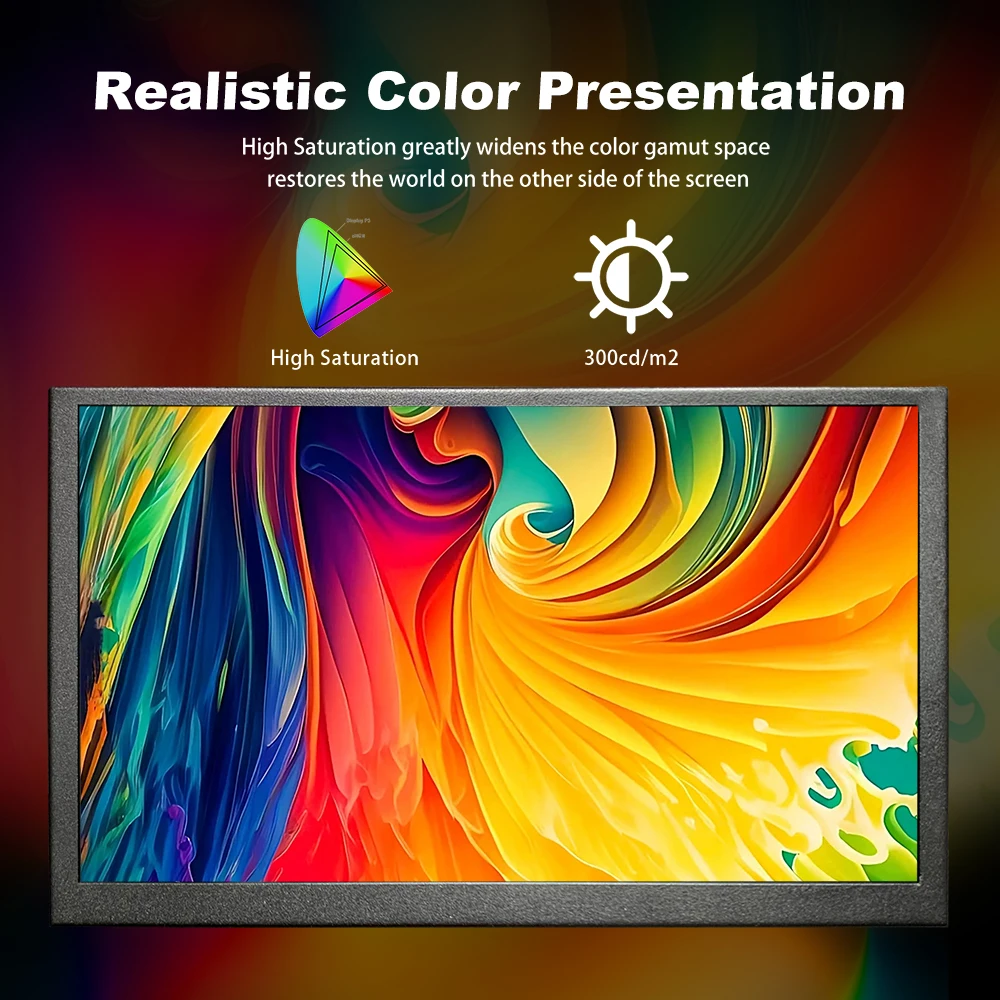 LESOWN  ̵ ġũ , PC Ŀ , ޴ ̴ LCD  ũ , HDMI 1024x600 IPS, 7 10.1 ġ
