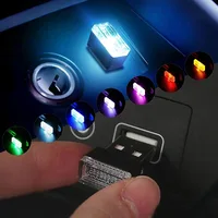 Mini USB LED Car Light - Auto Interior USB Atmosphere Light, Plug and Play Decor Lamp, Emergency Lighting, Stonego USB Lamp 1