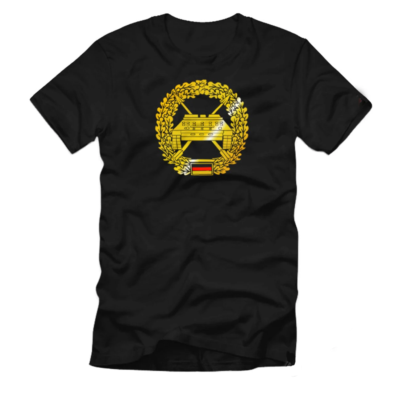 

Armored Hunter Beret Badge Bundeswehr Unit Coat of Arms Emblem T-Shirt. Summer Cotton O-Neck Short Sleeve Mens T Shirt New S-3XL