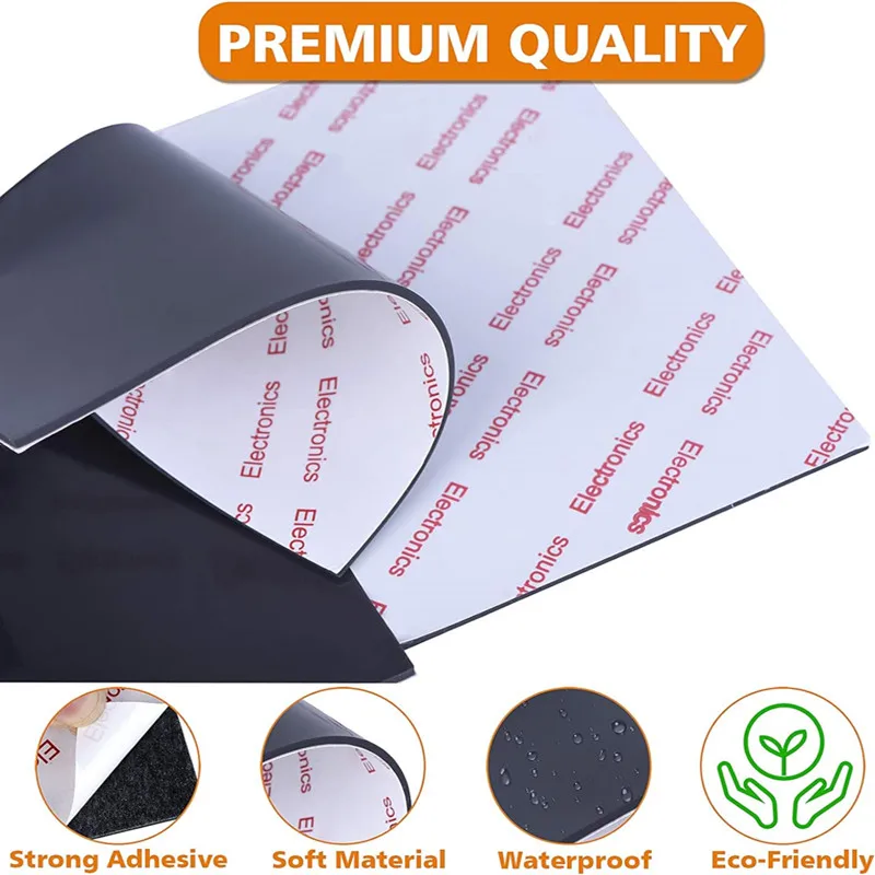 Anti-slip Silicone Rubber Pad For 10cm*16cm*2mm Furniture