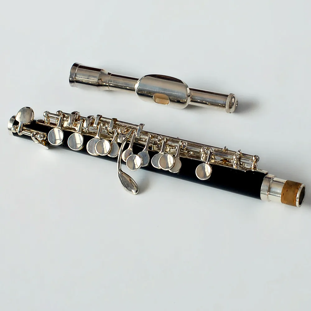 High quality nickel body, hard rubber flute, cheap flute