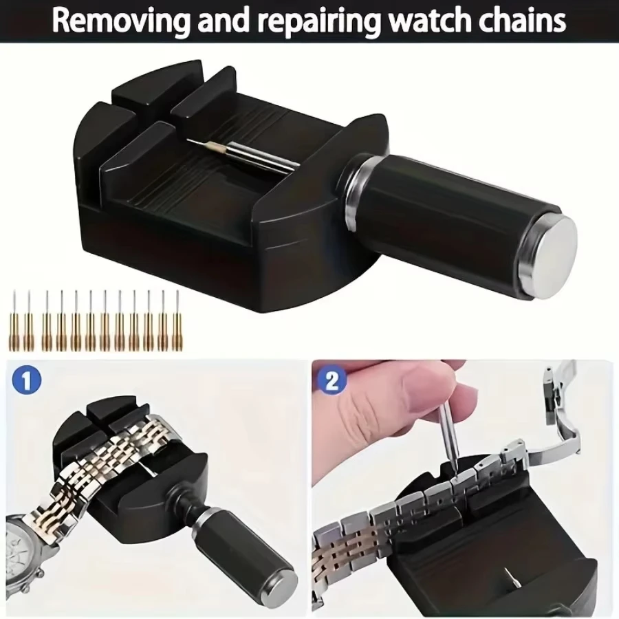 Watch Strap Chain Pin Remover & Adjustment Tool Kit