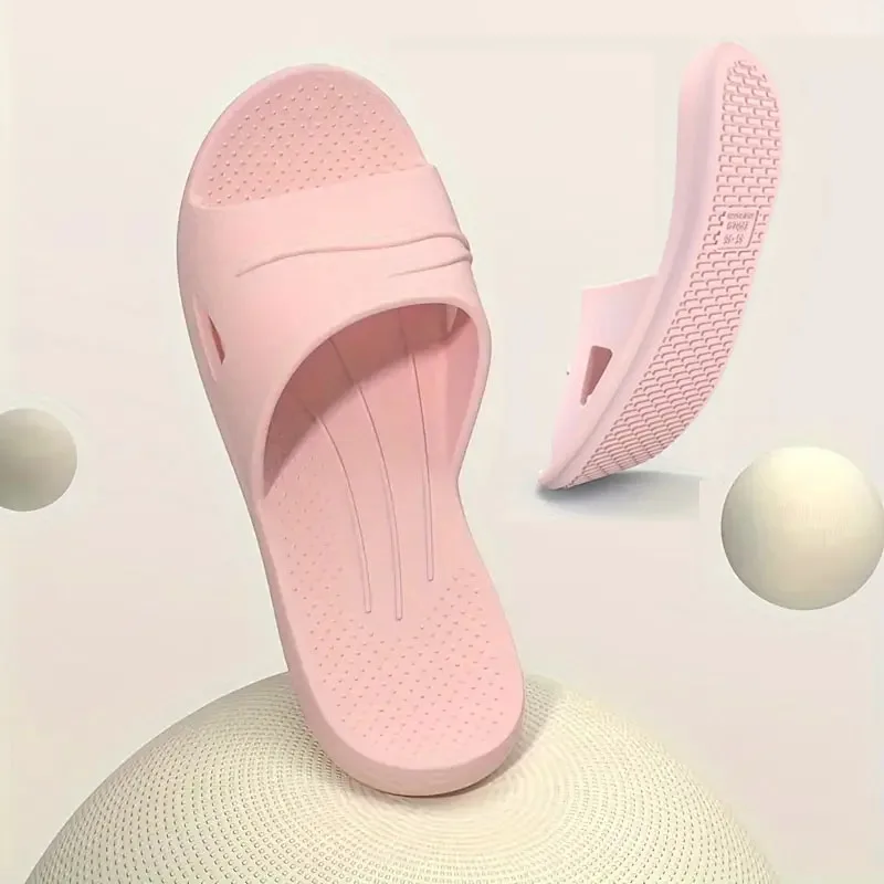2024 New Foldable EVA House Slippers Portable Hotel Travel Slipper Bathroom Non-Slip Slides Home Indoor Flat Shoes for Men Womem 3