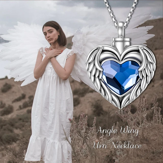 constantlife Cremation Jewelry for Ashes - Heart Pendant Memorial Urn Necklace  Ashes Holder Stainless Steel Personalized Customization Keepsake Silver |  OutfitOcean Australia