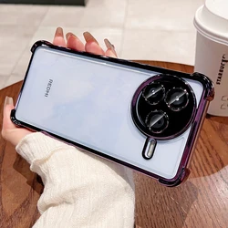 Enhanced Anti-Shock Lens Protection Film Case with Plating for POCO F7 Pro (PURPLE)