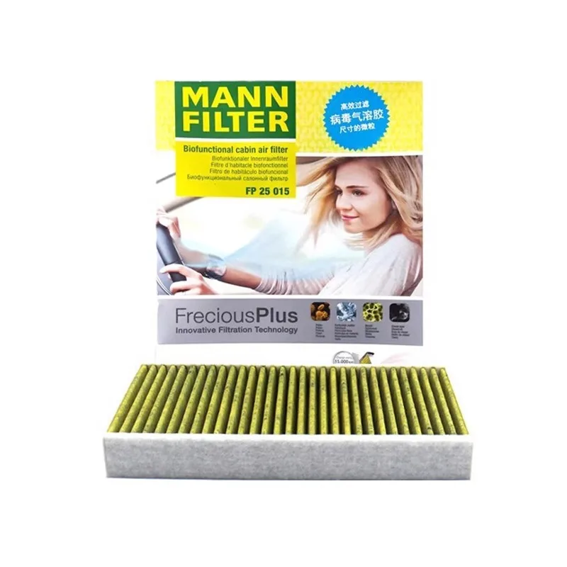 MANNFILTER FP25015 Cabin Air Filter For TESLA MOTORS Model 3 06.-Model Y 01.-110768100A 110768100B 110768100C