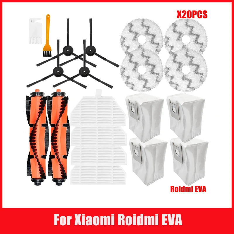 3d printe filament storage vacuum bag kit cleaning humidity resistant sealed bags for 3d printer filament dryer abs pla For Xiaomi Roidmi EVA Self-Cleaning Emptying Robot Vacuum SDJ06RM Cleaner Main Side Brush Hepa Filter Mop Cloth Dust Bags Parts