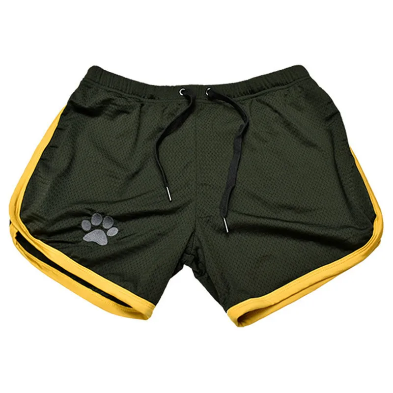 Men Fitness Bodybuilding Shorts Gyms Workout Male Breathable Mesh Quick Dry Sportswear Jogger Beach Short Pants multiple pieces