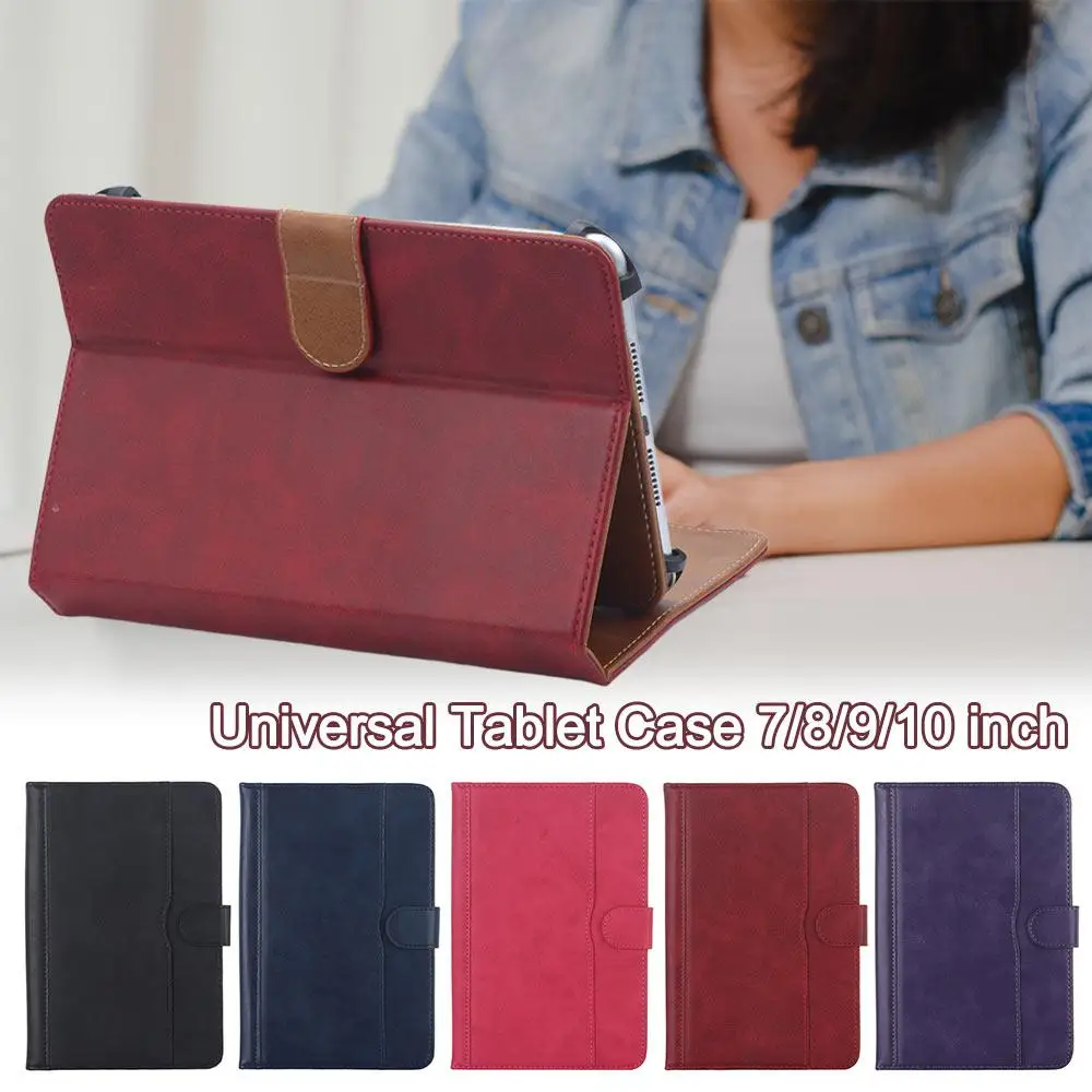 Universal Shockproof Multi-Angle Tablet Stand Cover with Dual Color Design (Fits 7 to 10 Tablets)
