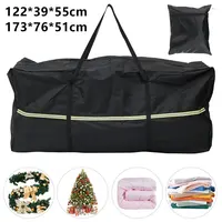 Garden Furniture Cushion Storage Bag Waterproof Anti-UV Heavy Duty Rip Proof 210D Oxford Fabric Christmas Tree Storage Bag 1