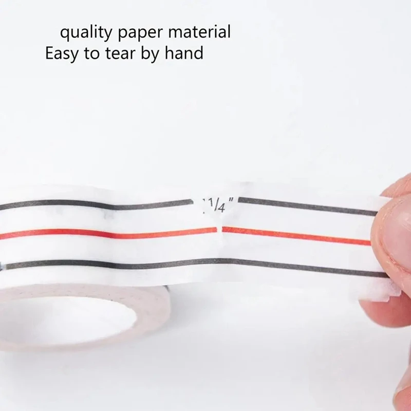 Sewing And Paper Tape Set-Sewing Positioning Tape, Paper Adhesive Tape, Quilting Tape-A97Q