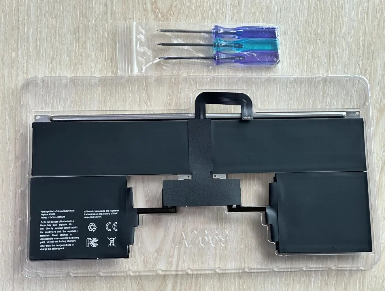 Apple Macbook Air 13 Bateria do Portátil A2669 A2681 11.54v 52.6wh 4561mah m2 2023 Ano Novo - Imagem 6