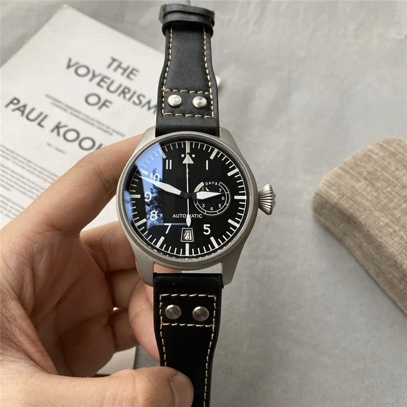 

2024 Men's Luxury Automatic 44mm Black Classic Business High Quality AAA Belt Watch