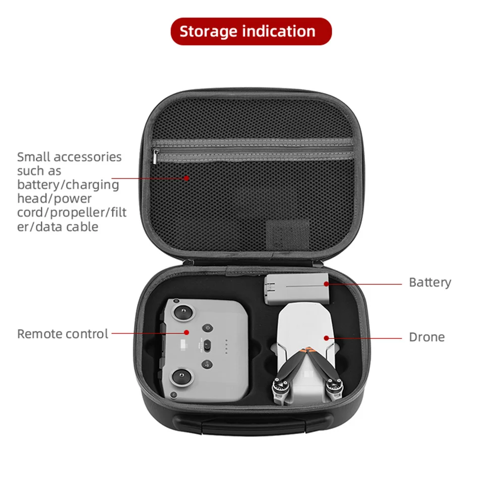 camera handbag Drone Bag For DJI Mavic Mini 2 Handle Storage Shockproof Backpack Handbag Waterproof Carrying Case Box Hard Strap Accessories leather camera bag