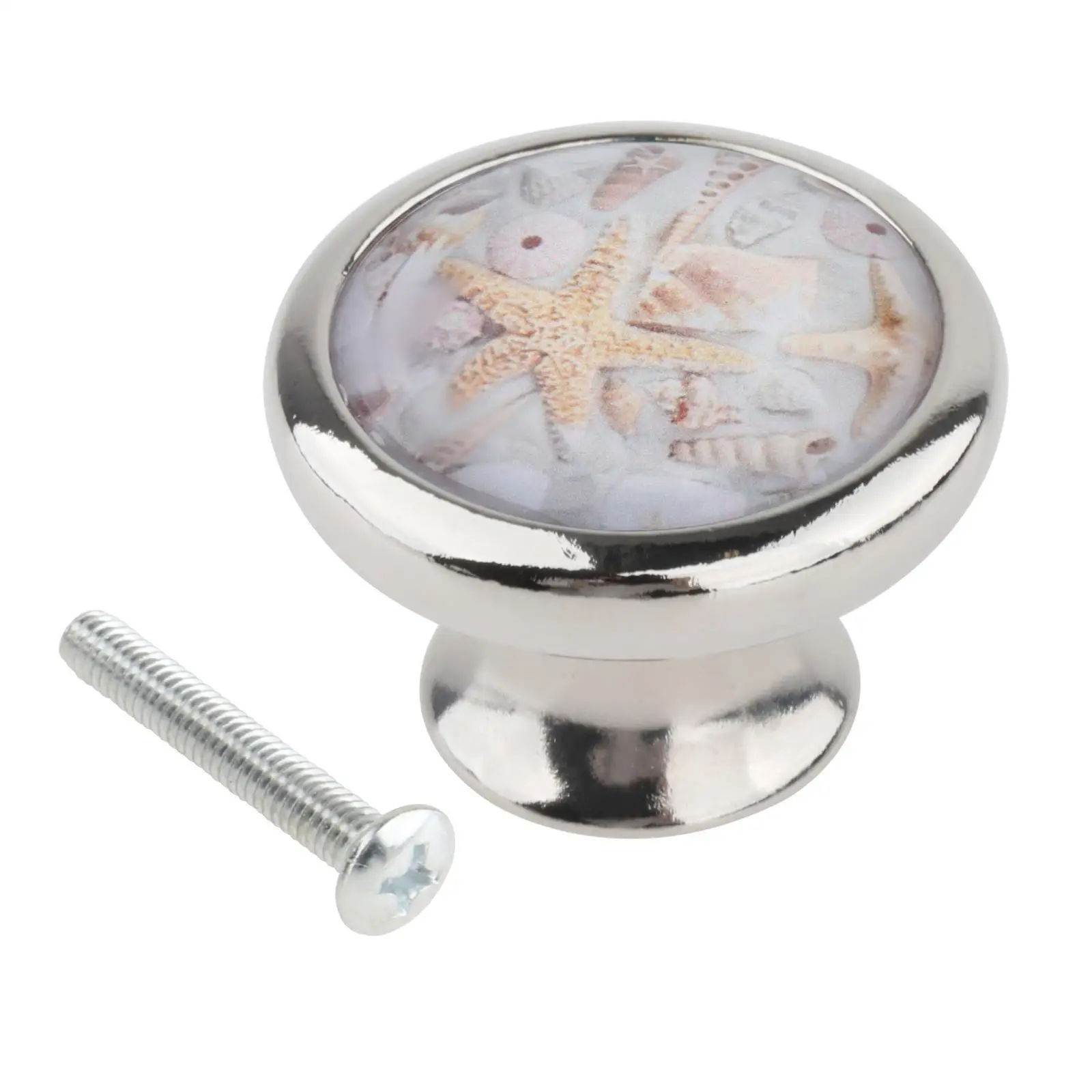 

Cabinet Knob with Screw Round Knob Dresser Pull Knobs Drawer Pulls for Kitchen Cabinet Wardrobe Closet Farmhouse Bookshelf