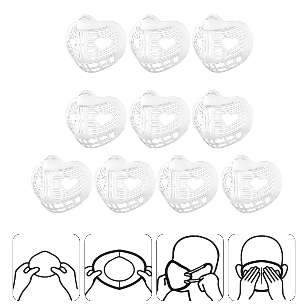 

10 Pcs Three-dimensional Mask Holder Waterproof Mask Bracket Mask Inner Support