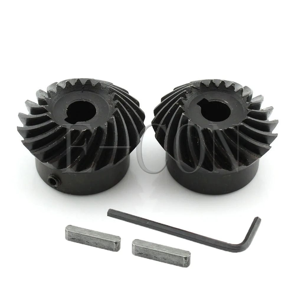 

2pcs 2M20T Metal Umbrella Spiral Bevel Gear Helical Motor Gear 10mm/12mm/14mm/15mm/16mm/17mm/18mm/19mm/20mm Bore