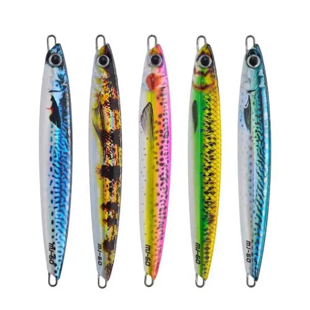 Hot Colorful Spinning Baits Minnow Spanish mackerel Lead Casting Metal Fishing  Lure Jig Bait - AliExpress
