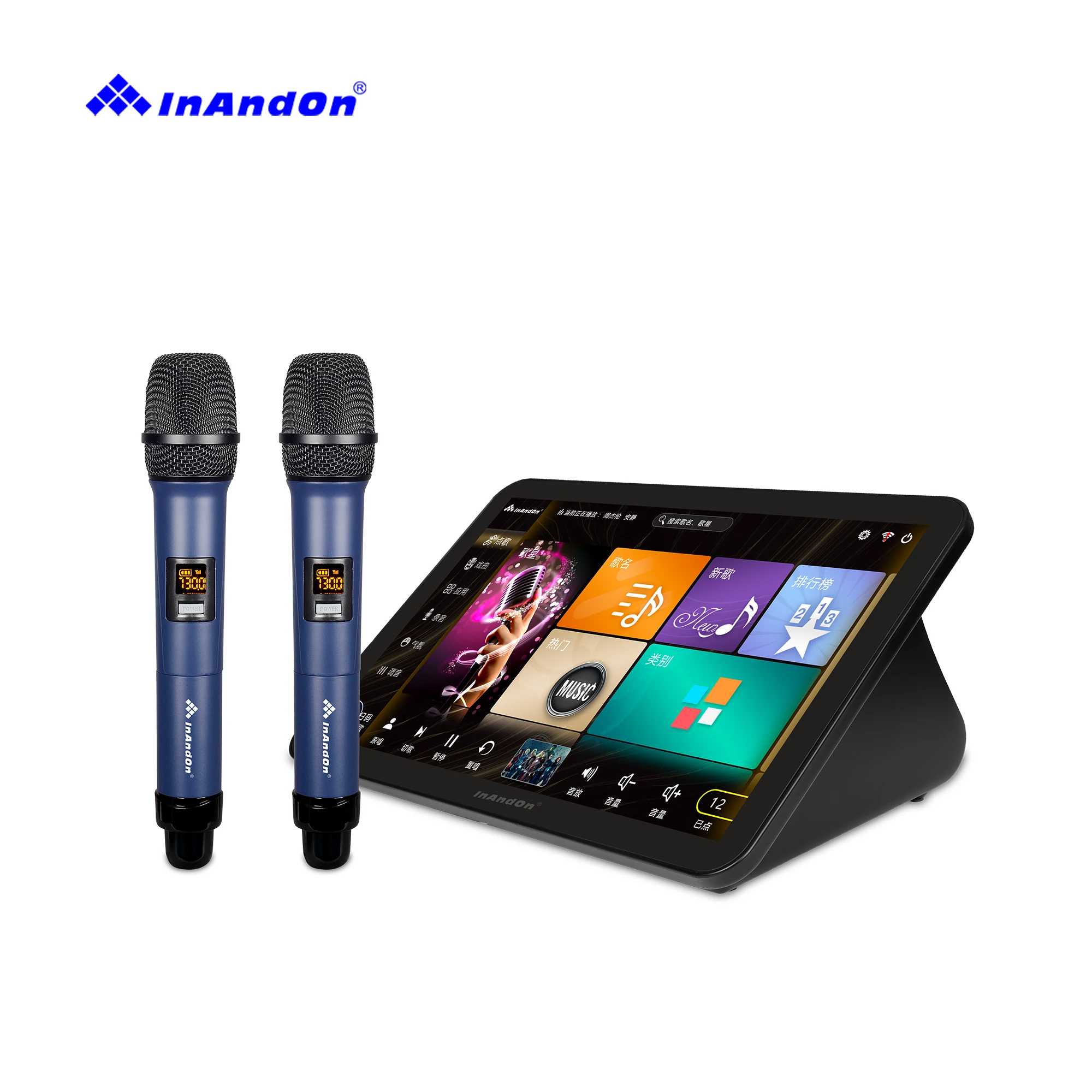 Premium Durable Karaoke System 15.6 5in1 1T New Design Touch Screen Mobile Phone Pick Songs Karaoke Player Karaoke Machine