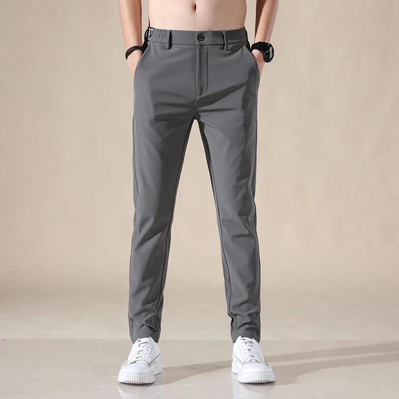 2023 Spring and Autumn Men's Golf Pants High Quality Elasticity Fashion Casual Breathable Trousers 3