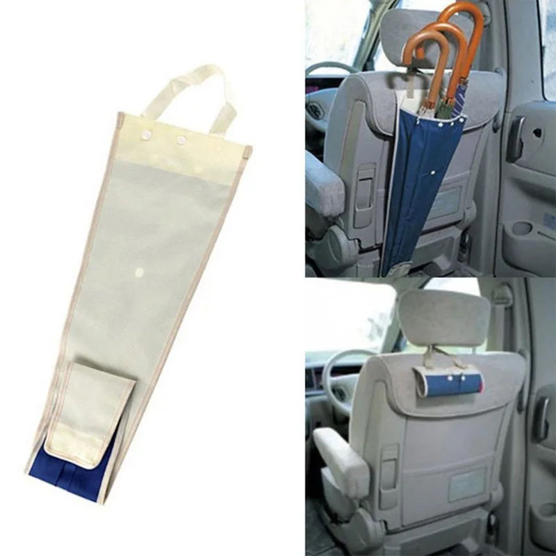 Car Seat Wet Rain Umbrella Foldable Holder Cover Sheath Storage Bag Carrier Waterproof Protector umbrella holder umbrella bag