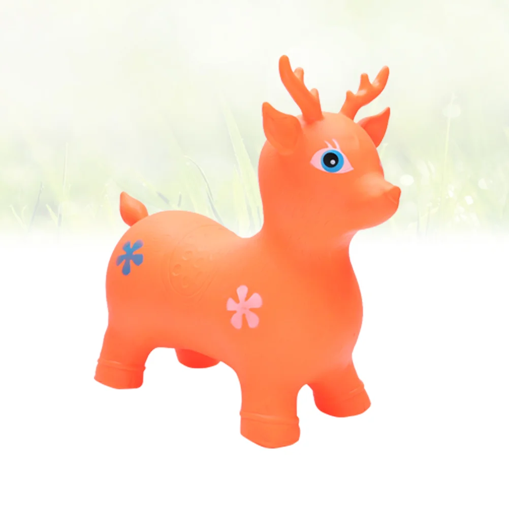 

Creative Kids Inflatable Jumping Horse Toy with Music Ideal for Physical Development and Birthday Gifts