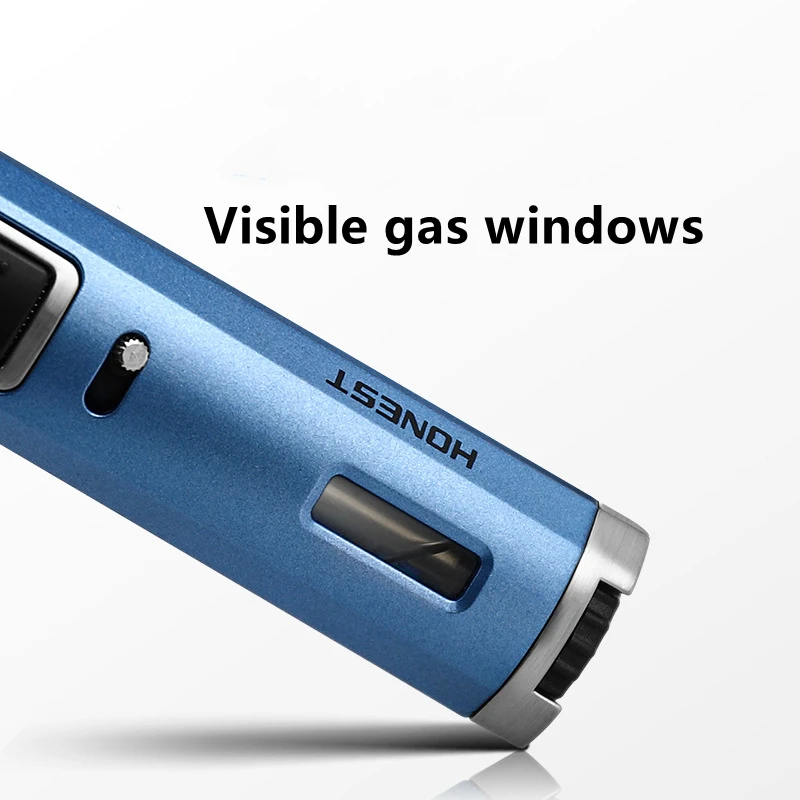 Classic Matte Butane Pocket Lighter, 2 Pack Double Jet Flame Torch...