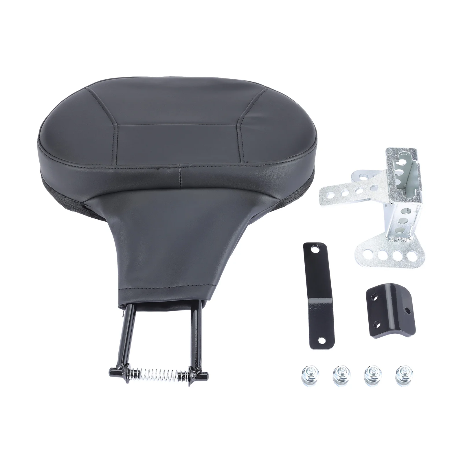 

Removable Adjustable Insert Driver Rider Back Pad for Harley Street Slide Kings 2009-2023 Overrun FLHTK FLHTKL CVO