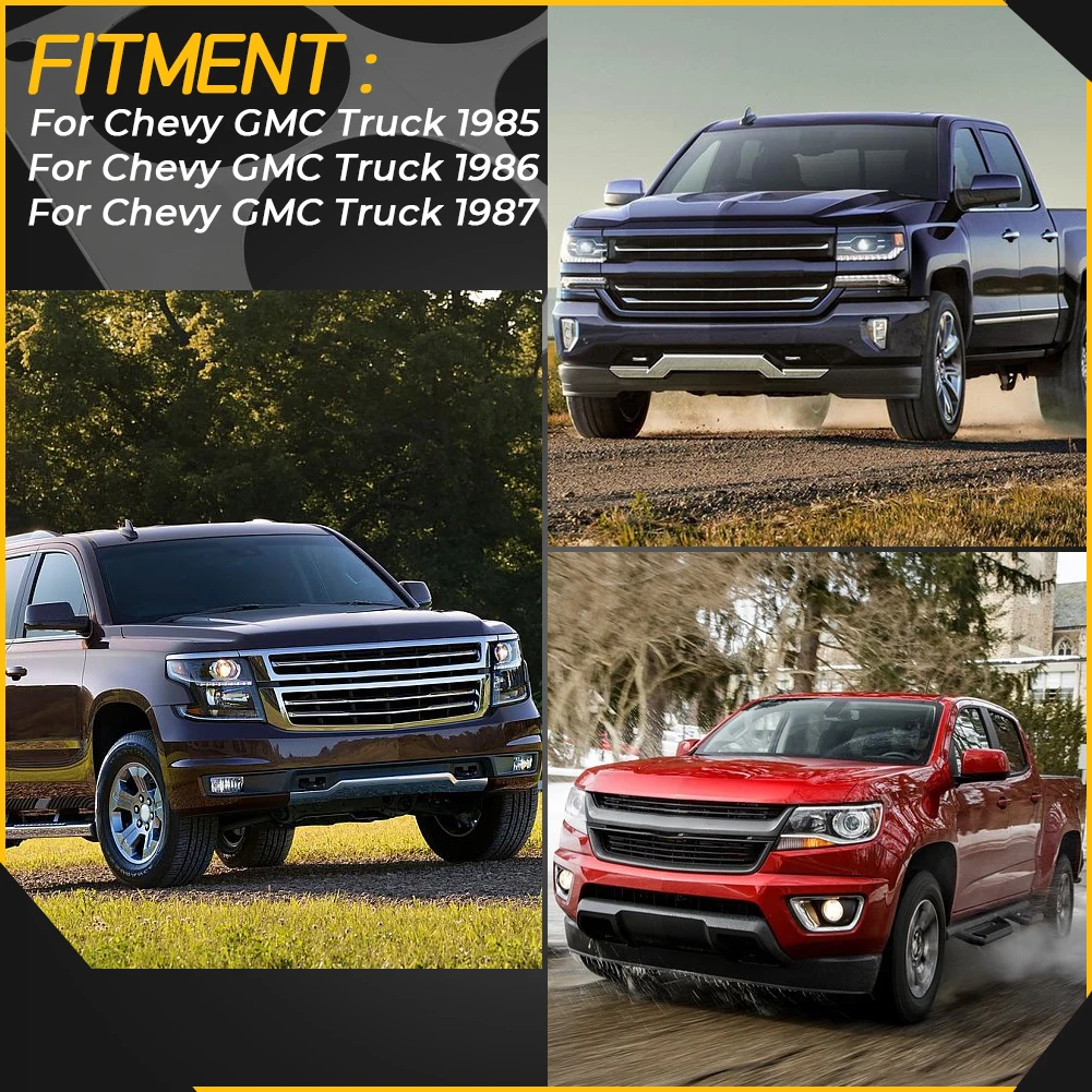 쉐보레 GMC 시에라 블레이저 1985 1986 1987, 브러시드 알루미늄 대시 베젤 인서트, 81-87