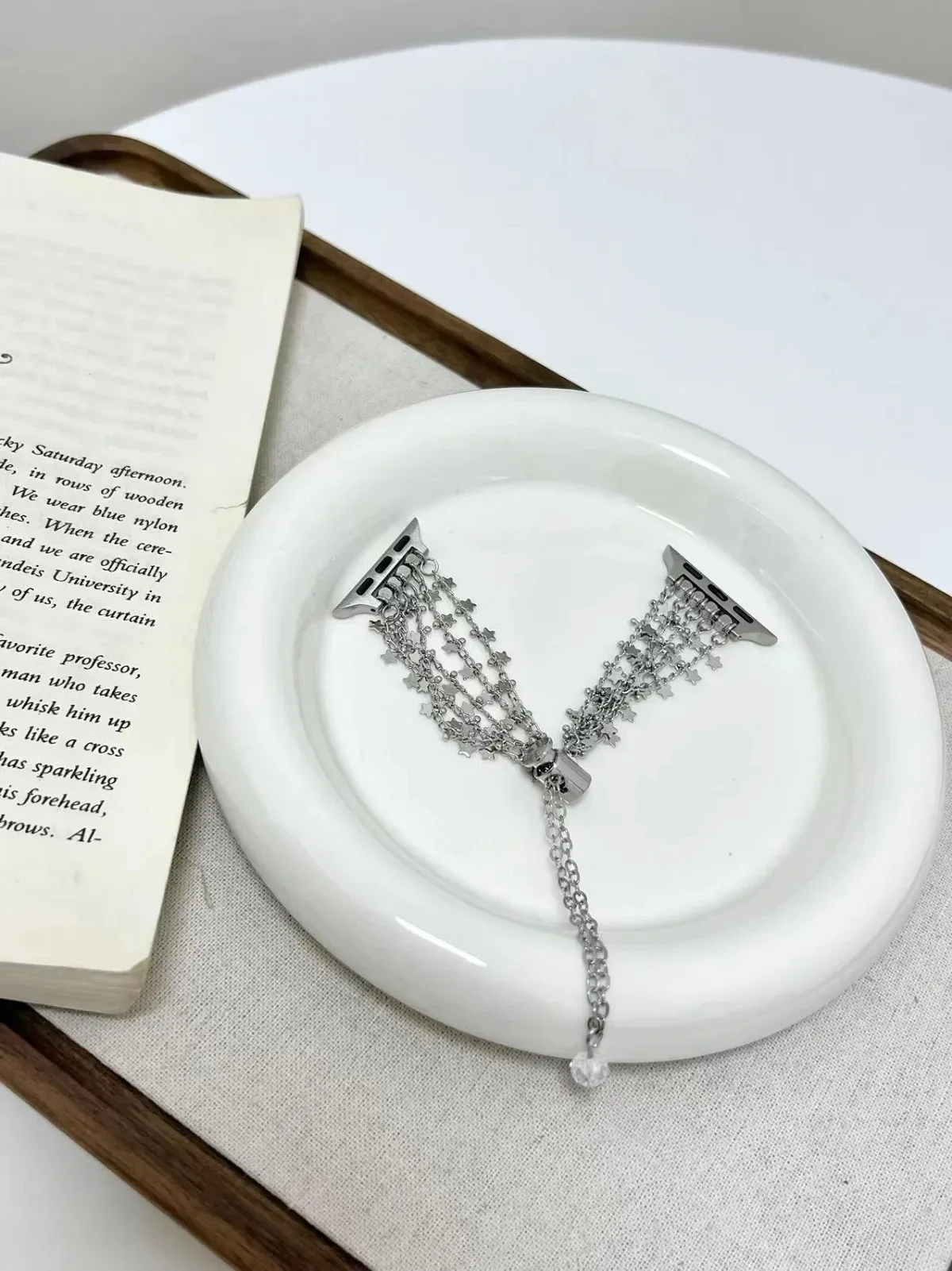 Cinturino per iWatch 42/44/45/46/49mm 38/40/41mm Cinturino per orologio in metallo alla moda per serie di orologi Ultra2 Serie 10/9/8/7/6/5/4/3/2/1_voghion.com