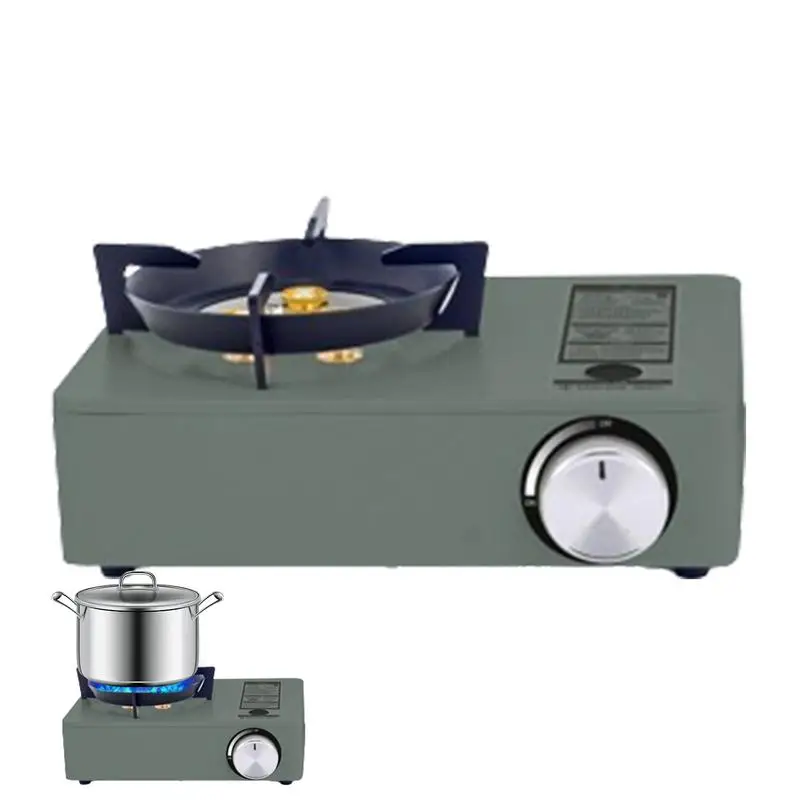 

Outdoor Picnic Stoves High Temperature Resistant Anti-Slip Burner Open Fire Cookware For Backpackers For Frying Pan Saucepan