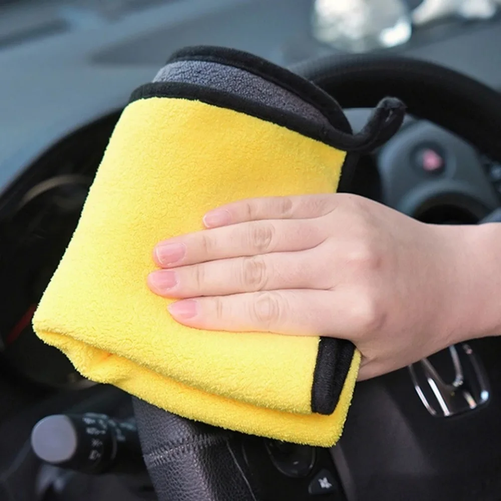 마이크로화이버 자동차 세차 타월 자동차 청소 건조 천 마이크로화이버 자동차 관리 세차 천 디테일링 자동차 세차 타월 액세서리