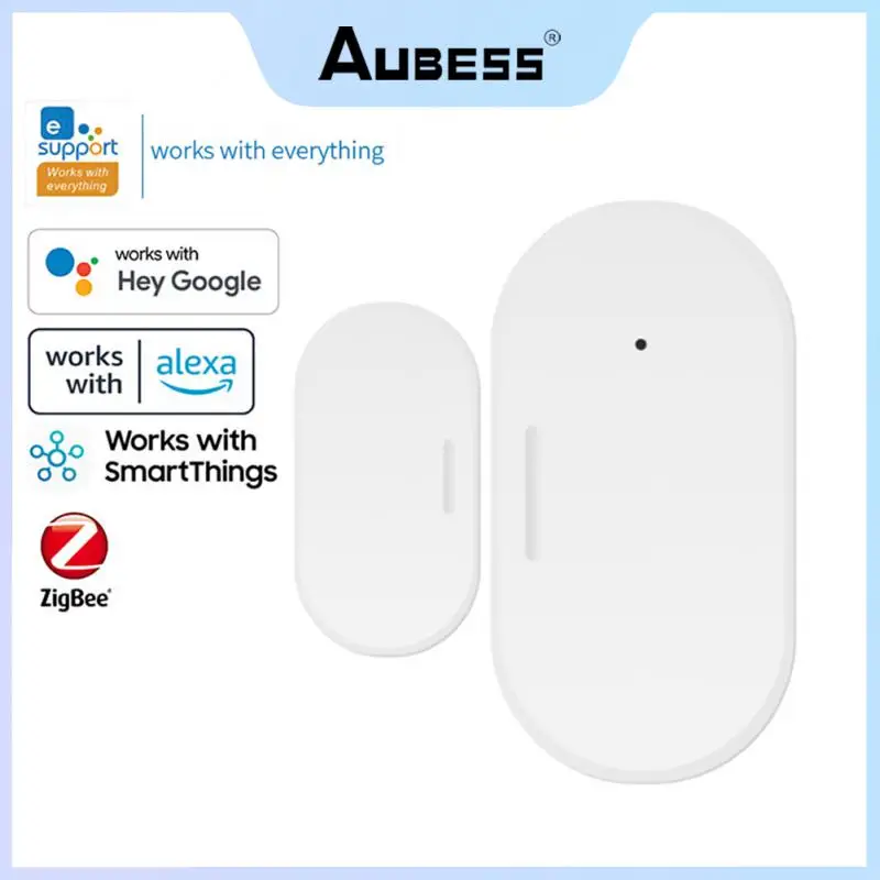 

Smart Home Zigbee Door Sensor Window Security Alarm Work Wit mqtt SmartThings Hub Alexa Google Home Alice Ewelink App Monitoring