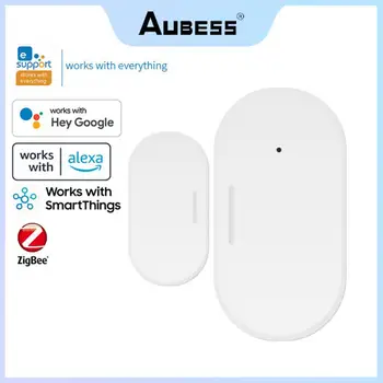 스마트 홈 지그비 문짝 센서 창문 보안 알람 작업, mqtt SmartThings 허브 알렉사 구글 홈 앨리스 Ewelink 앱 모니터링
