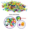 2.6/5mm Hama Beads Toy 24/72 Colors Perler Iron Beads Kit Kids 3D Puzzles DIY Toys Fuse Beads Pegboard Sheets Ironing Paper Set 6