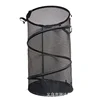 Large Oxford Foldable Dirty Cloth Basket Convenient Floor standing Mesh Breathable Handheld Cloth Foldable Storage Basket 5