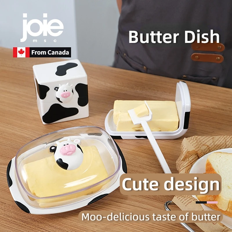 joieMooMooButterDishButterStorageButterStorageBoxwithCheese