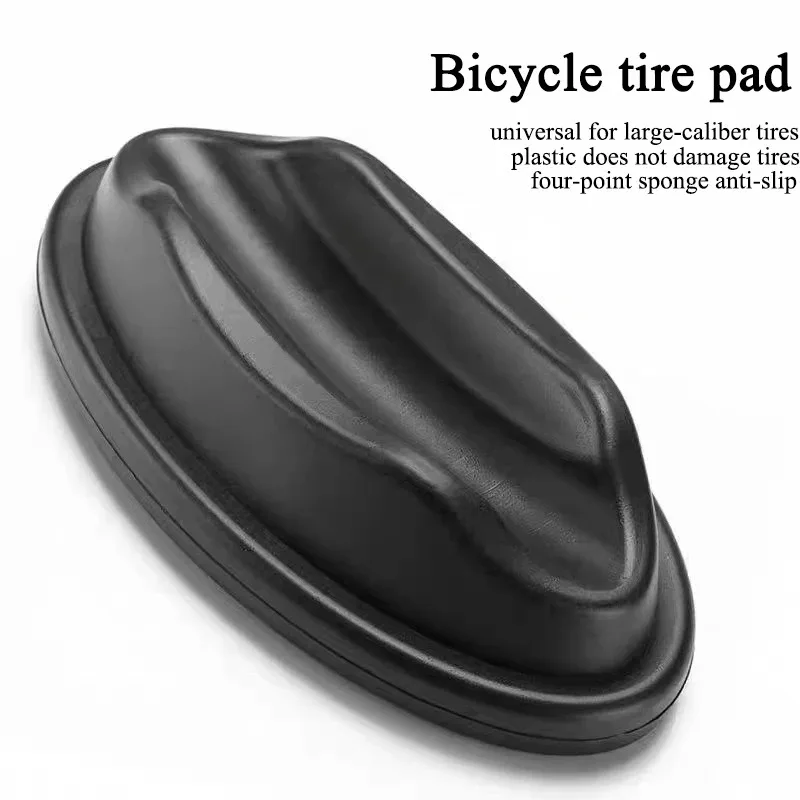 Stable Bicycle Training, Fixed Indoor Front Wheel Lifting Block Bracket, Convenient and Practical Platform Cushion Accessories