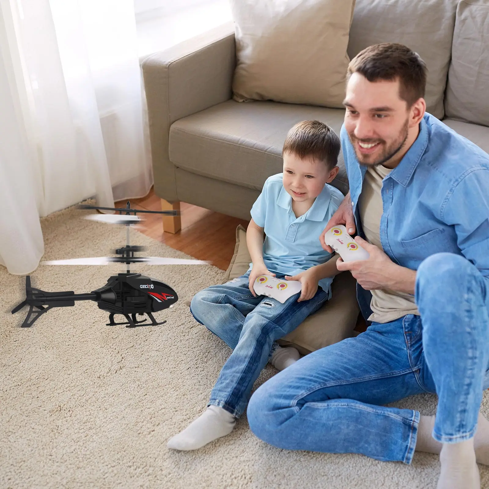 Prends ton envol avec le RTF Fighter RC Plane – l'avion télécommandé parfait pour tous, même les débutants ! 🌀 Ultra facile à piloter : quelques minutes d'entraînement suffisent pour le