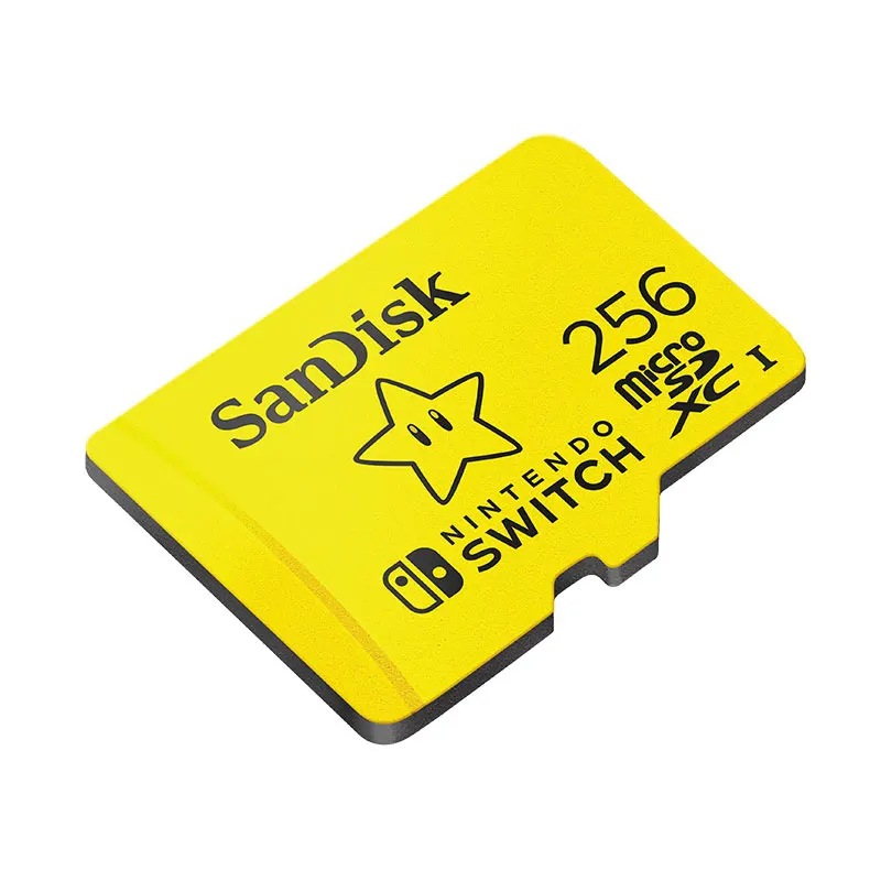 SanDisk 256GB Game Memory Card U3 128GB Flash Card 512GB Memory Card 4K Ultra HD TF Card For Nintendo Switch Game Expansion