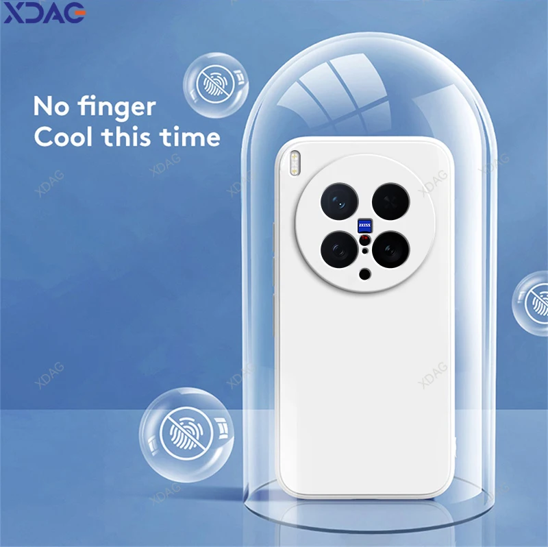 حافظة هاتف من السيليكون السائل لهاتف VIVO X200 Ult...