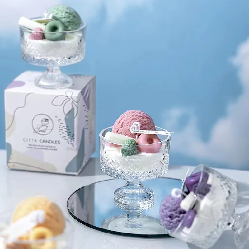

Creative Carved Candles Indoor Fragrance Essential Oils Aromatherapy Candles with Souvenirs