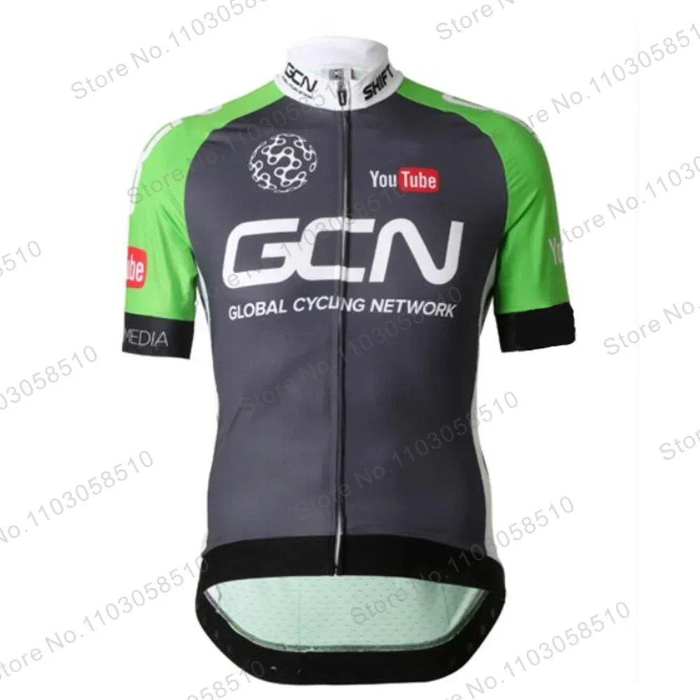 GCN Cycling Jersey Set MTB Uniform Bike Clothing Summer Breathable Cycling Clothes Bicycle shirt ropa ciclismo Bib Pants 2024 5