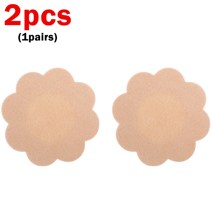 Waterproof Round Invisible Adhesive Large Sticky Nipple Covers Nippleless  Covers Womens Silicone Pasties Breast - Tube Tops - AliExpress